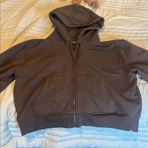 Athleta Forever Fleece Full Zip Sweatshirt